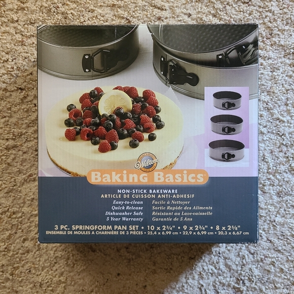 Wilton 3 PC. Springform pan set